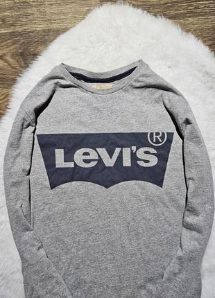 Подростковый лонгслив реглан levi's на 13-14 лет мальчик2 фото