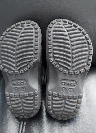 Детские босоножки (сабо) crocs (27-27,5 размер)3 фото