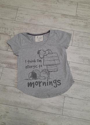 Домашняя футболка, пижамная футболка