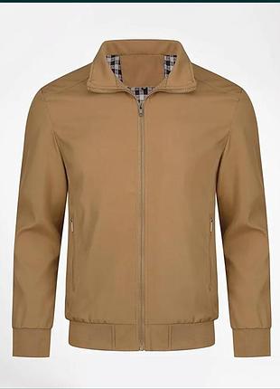 Ветровка бежевая мужская-унисекс бежевая-camel размер 48-50 стиль old money