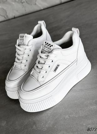 Кросівки жіночі ladi білі екошкіра