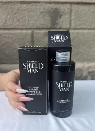 Мужская пена для бритья+ шампунь 🧴 shield man4 фото