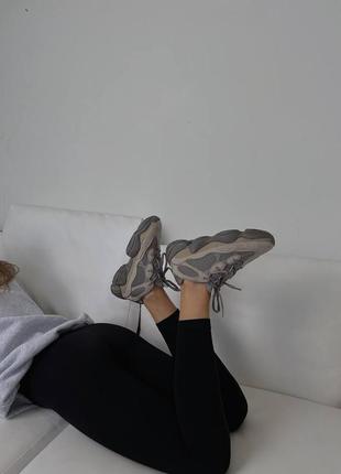 Женские кроссовки adidas yeezy boost 500 люкс качество5 фото