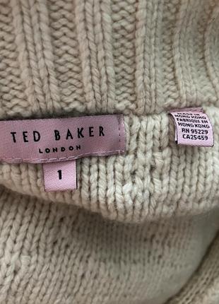 Вишуканий кардиган з вовни лани  та кашеміру ted baker3 фото