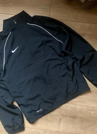 Кофта зип ветровка nike nsw foundation sideline track jacket. s . идеал3 фото