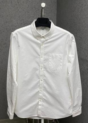 Белая рубашка от бренда burton