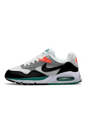 Чоловічі кросівки nike air max correlate white black orange / демісезонні