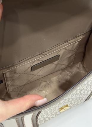 Сумка брендовая michael kors whitney medium flap кожа оригинал на подарок материнской/девочке6 фото