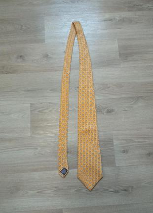 Краватка 💯 шовк beaufort летять качки1 фото
