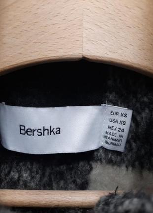 Рубашка-куртка шерстяная bershka р.xs(160/80a)5 фото
