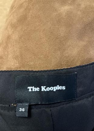 Натуральная замшевая юбка the kooples в стиле sandro8 фото