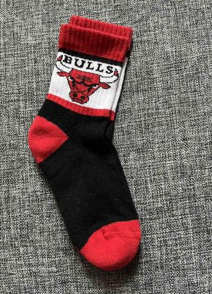 Носки шкарпетки nba chicago bulls primark eur 25-28 с махровой стопой2 фото