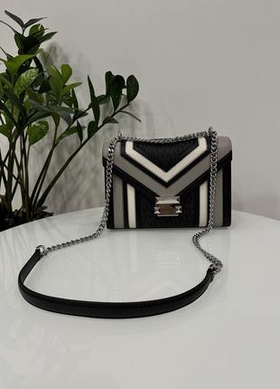 Сумка брендова michael kors whitney medium flap шкіра оригінал на подарунок дружині/дівчині2 фото