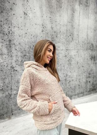 Жіноча тепла кофта оверсайз 3