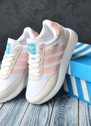 Распродаж! adidas iniki бежевые с белым кроссовки женские адидас инки весенние летние демисезонные демисезон низкие замшевые отменные качество10 фото