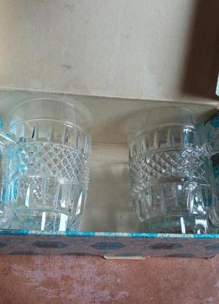 Продам винтажные пивные кружки в новом состоянии от . хрусталь