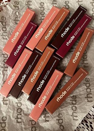 Rhode peptide lip tint ribbon блеск тинт для губ7 фото