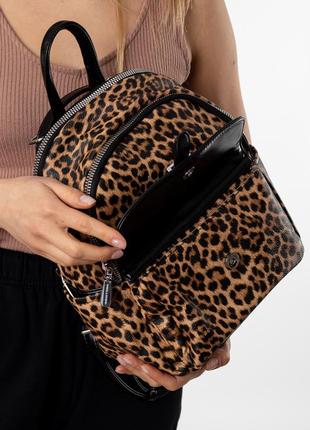 Сумка-рюкзак з леопардовим принтом 6747 s4 фото