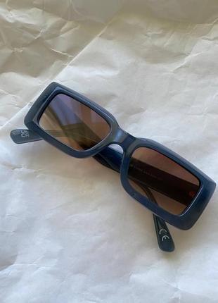 Круті прямокутні сонцезахисні окуляри6 фото