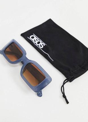 Круті прямокутні сонцезахисні окуляри2 фото