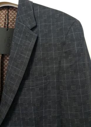 Mbo - 50 m - пиджак мужской блейзер мужественный пиджак серый2 фото