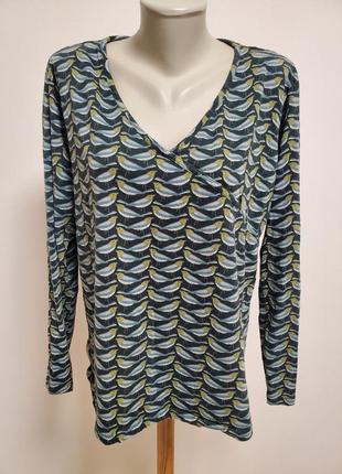 Хорошая брендовая трикотажная коттоновая блузка