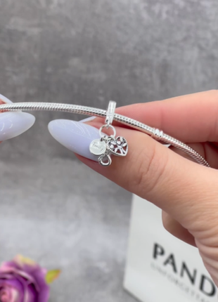 Серебряная бусина семья навсегда