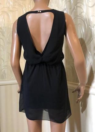 Мини-платье с открытой спинкой, zara, размер s5 фото