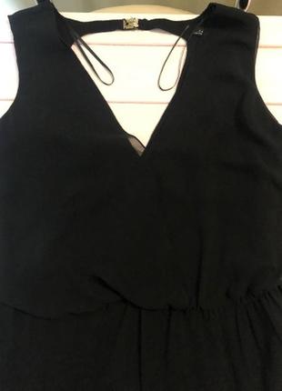 Мини-платье с открытой спинкой, zara, размер s7 фото
