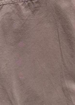 Котоновая асимметричная юбка с карманчиком sisline8 фото