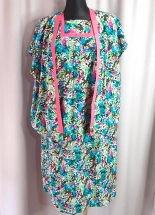 Костюм жіночий сарафан і піджак polli da caravel