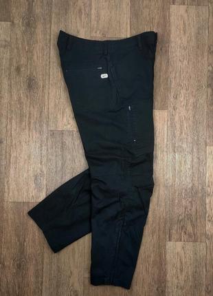 Штаны nike карго черные мужские широкие винтажные1 фото