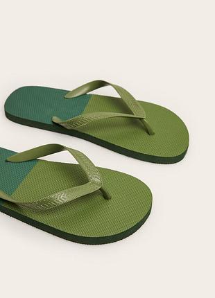 В'єтнамки чоловічі, шльопанці зелені, мужские вьетнамки, зелёные вьетнамки.