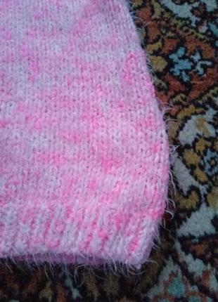 Кофта джемпер светр американка травичка рожева6 фото