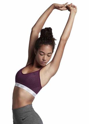 Стильний спортивний топ для фітнесу тренувань nike indy soft bra 34/xs