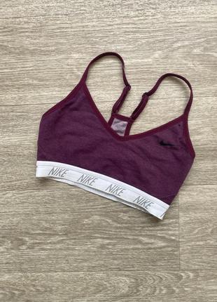 Стильный спортивный топ для фитнеса тренировок nike indy soft bra 34/xs3 фото