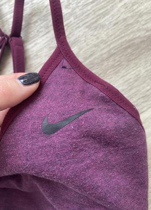 Стильный спортивный топ для фитнеса тренировок nike indy soft bra 34/xs6 фото