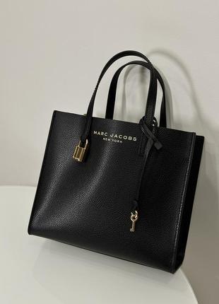 Сумка брендовая marc jacobs mini grind tote кожа оригинал на подарок женщине/девочке5 фото