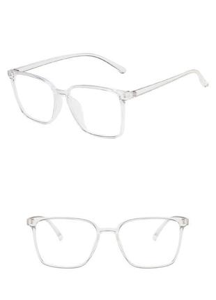4-115 окуляри для іміджу з прозорою лінзою оправа очки для имиджа с прозрачной линзой2 фото
