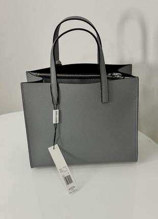 Сумка брендовая marc jacobs mini grind tote кожа оригинал на подарок женщине/девочке4 фото