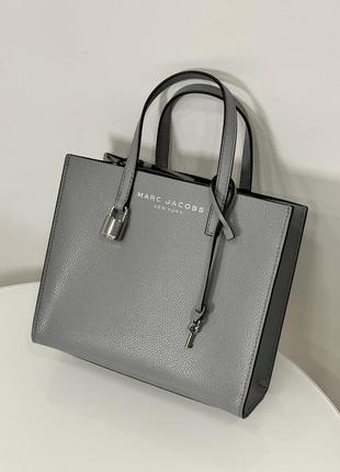 Сумка брендовая marc jacobs mini grind tote кожа оригинал на подарок женщине/девочке2 фото