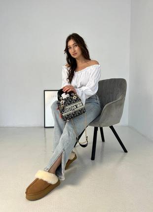 Dior mini textile/женская сумка/жіноча сумка/женская сумочка8 фото