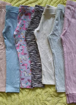 Набор лосин трикотажных 3-4 года next,h &amp; m,george, cool club