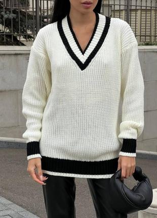 ❗️ sale ❗️ джемпер свитер с v образным вырезом9 фото