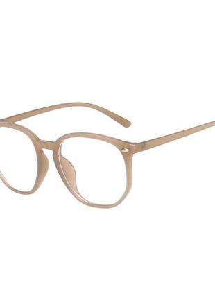 4-120 окуляри для іміджу з прозорою лінзою оправа очки для имиджа с прозрачной линзой3 фото