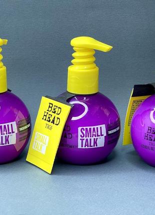 ‼️крем для объема и уплотнения волос!!️tigi bed head mini small talk 3-in-1 thickifier 125мл🛍1 фото