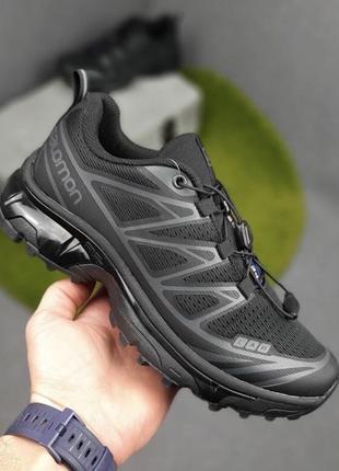 Мужские кроссовки salomon lab xt-6 black мужское кроссовки саломон хт 6 чёрны8 фото