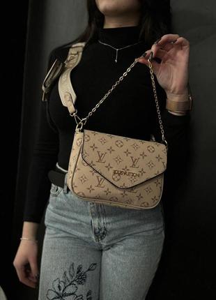 Стильная женская сумка от louis vuitton (премиум качество)3 фото