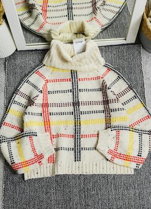 Новый бежевый свитер denim co