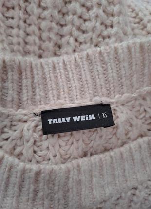 Вязаный свитерик tally weijl s-xs2 фото